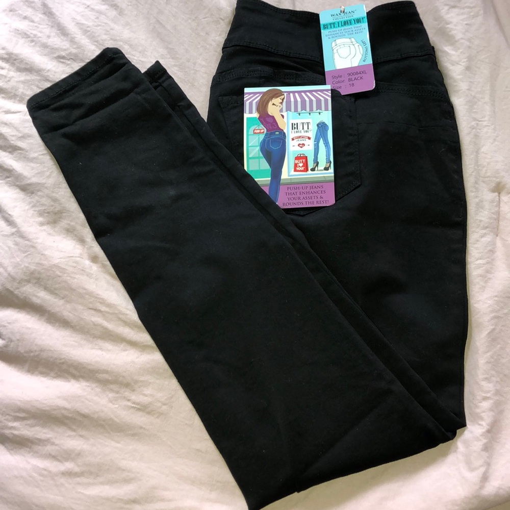 Black Friday Sale⚡️🔥Black High Waisted Jeans